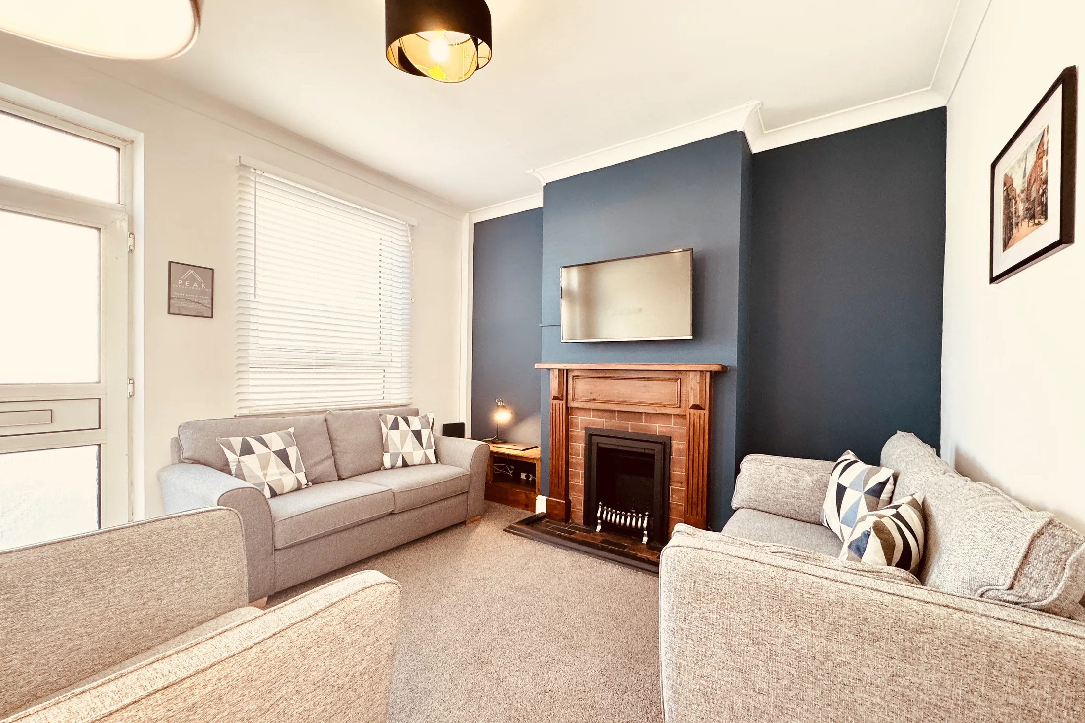 Inside Chatsworth Terrace, Chesterfield